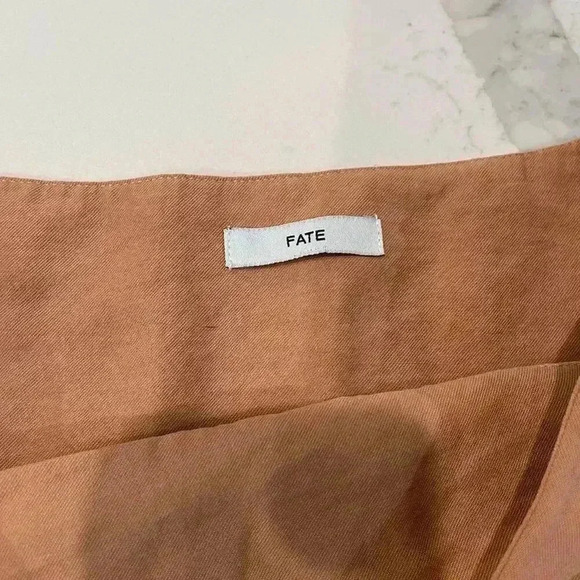 Fate Tassel Asymmetrical Criss Cross Style Mini Skirt Women’s Size Medium - Picture 3 of 6